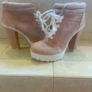 Aldo high heel ankle boots
